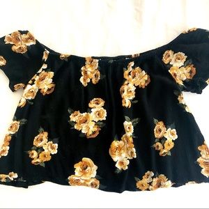 FOREVER 21 | Off The Shoulder Floral Print Top